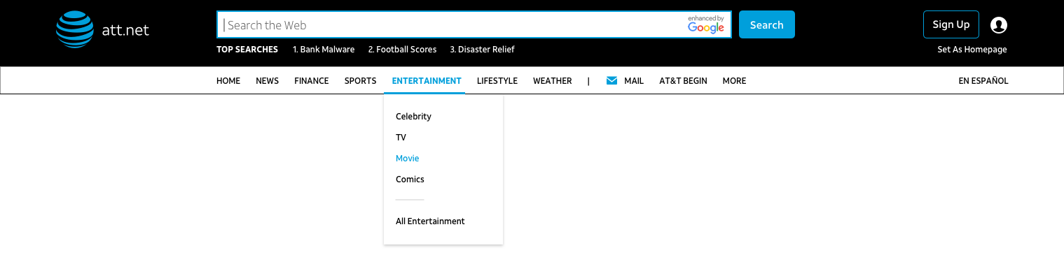 Black Header + Nav v5 Expanded